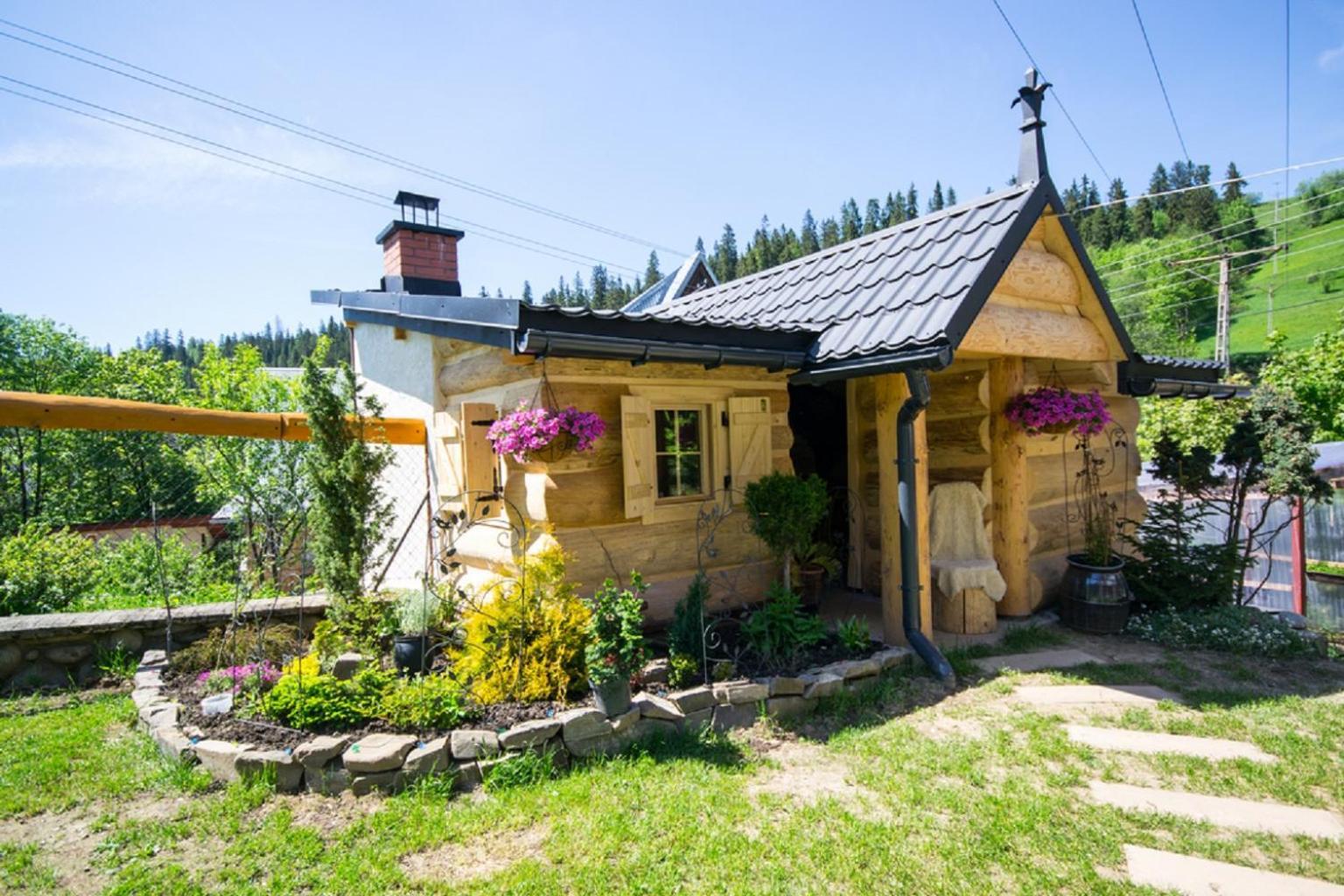 Ciukrowa Chatka Sauna & Jacuzzi 포로닌 외부 사진