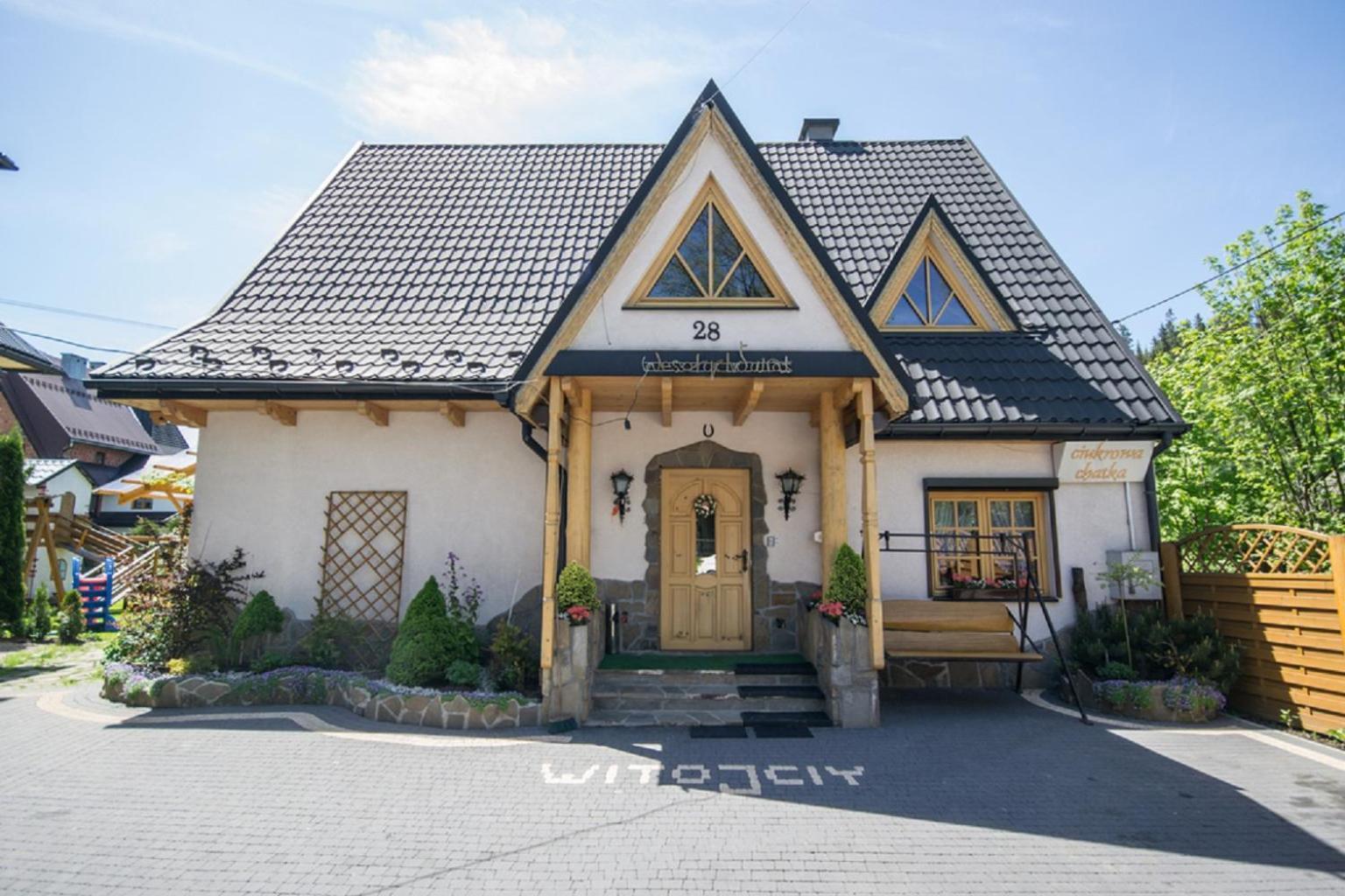 Ciukrowa Chatka Sauna & Jacuzzi 포로닌 외부 사진