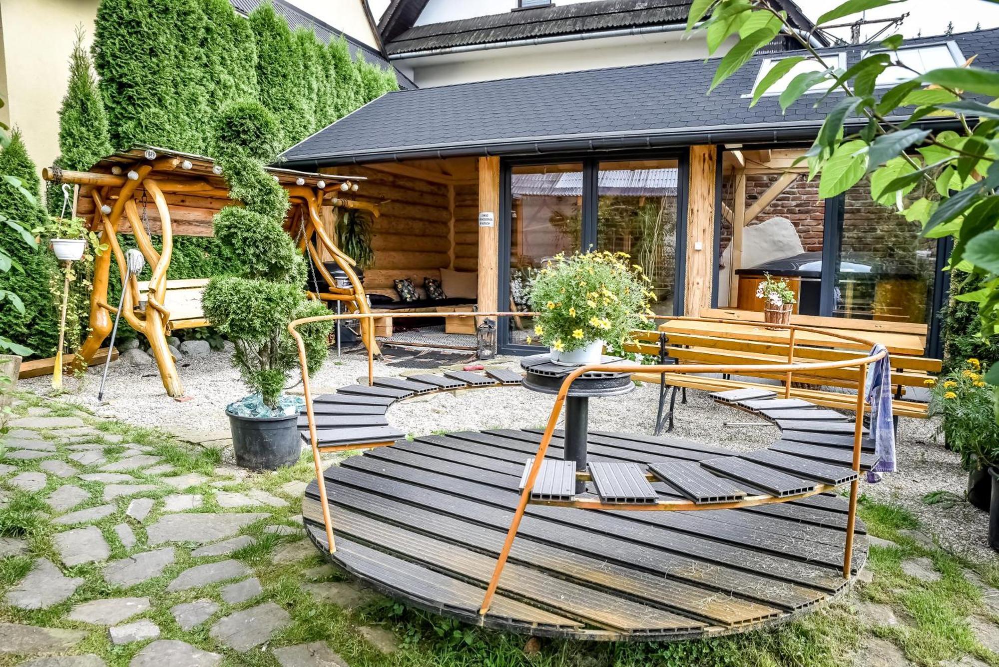 Ciukrowa Chatka Sauna & Jacuzzi 포로닌 외부 사진